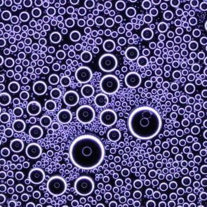Water droplets on newly developed specialized condensation surface